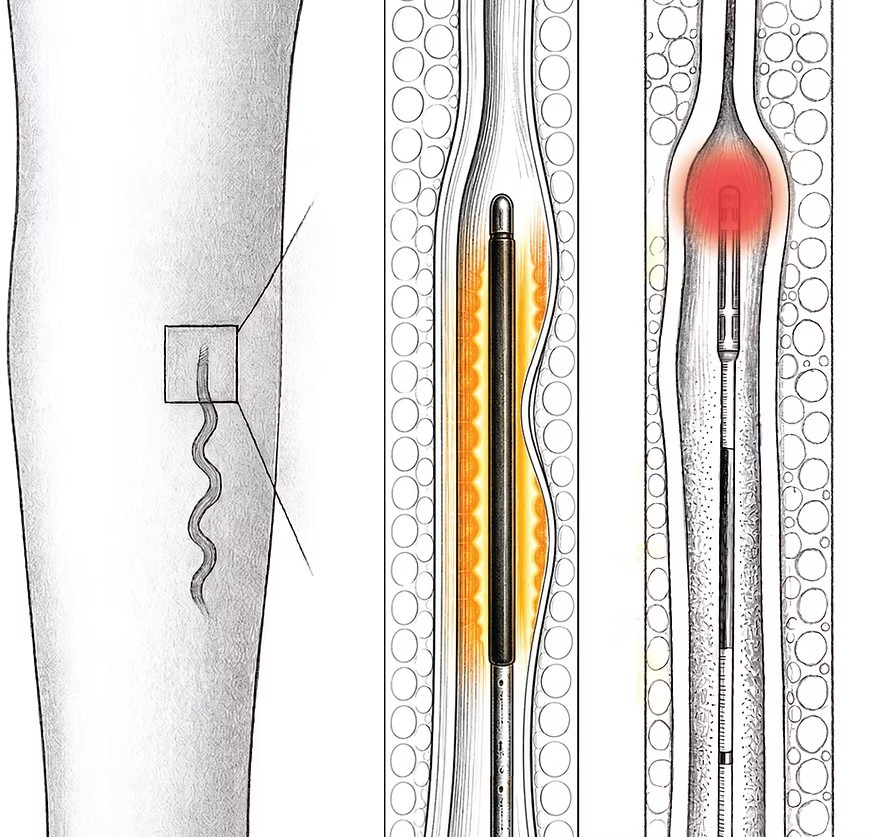 Lézer vs. RF – mechanizmus